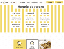 Tablet Screenshot of masquepintxos.com